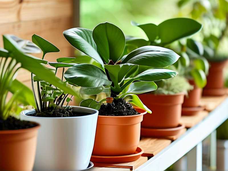 How to build DIY plant risers to lift spider plant pots above cold floor surfaces