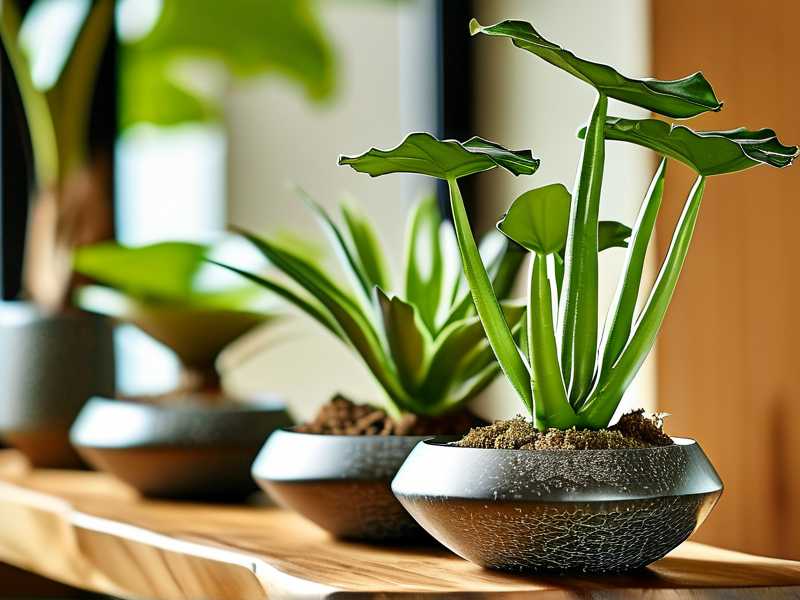How to encourage spider plant root growth inside shallow bowl shaped planters