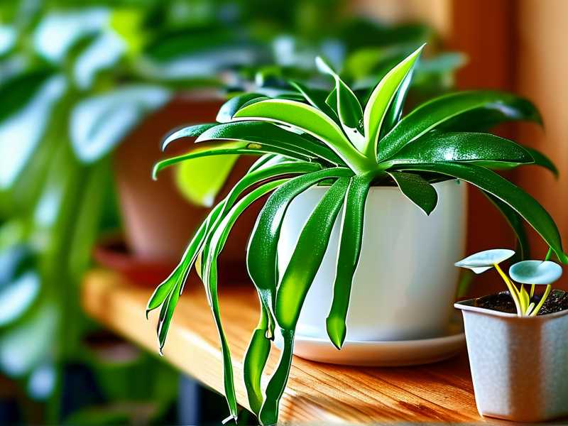 How to trim long spider plant runners to focus energy on main leaf growth