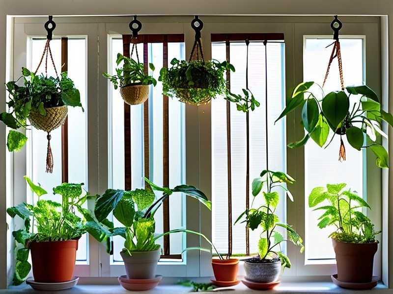 How to reuse old window blinds as temporary shade for outdoor spider plants