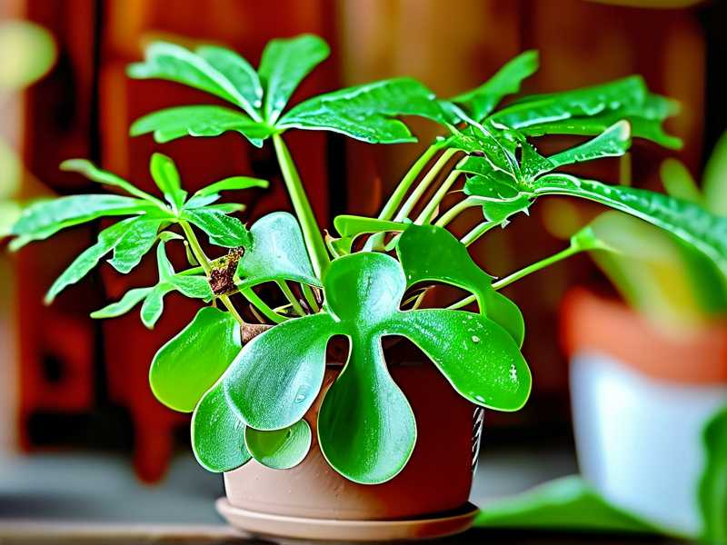 How to trim disfigured spider plant leaves to improve overall plant appearance