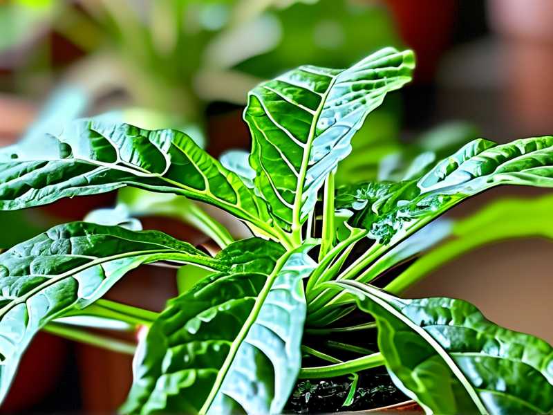 How to identify spider plant nutrient deficiency on mature lower foliage leaves