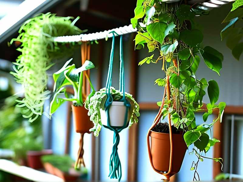 How to build simple cable organizers to tidy long spider plant trailing vines(1) How to build simple cable organizers to tidy long spider plant trailing vines(1)
